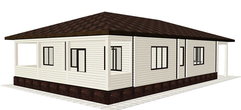 <span style="font-weight: bold;">Проекты одноэтажных домов</span>